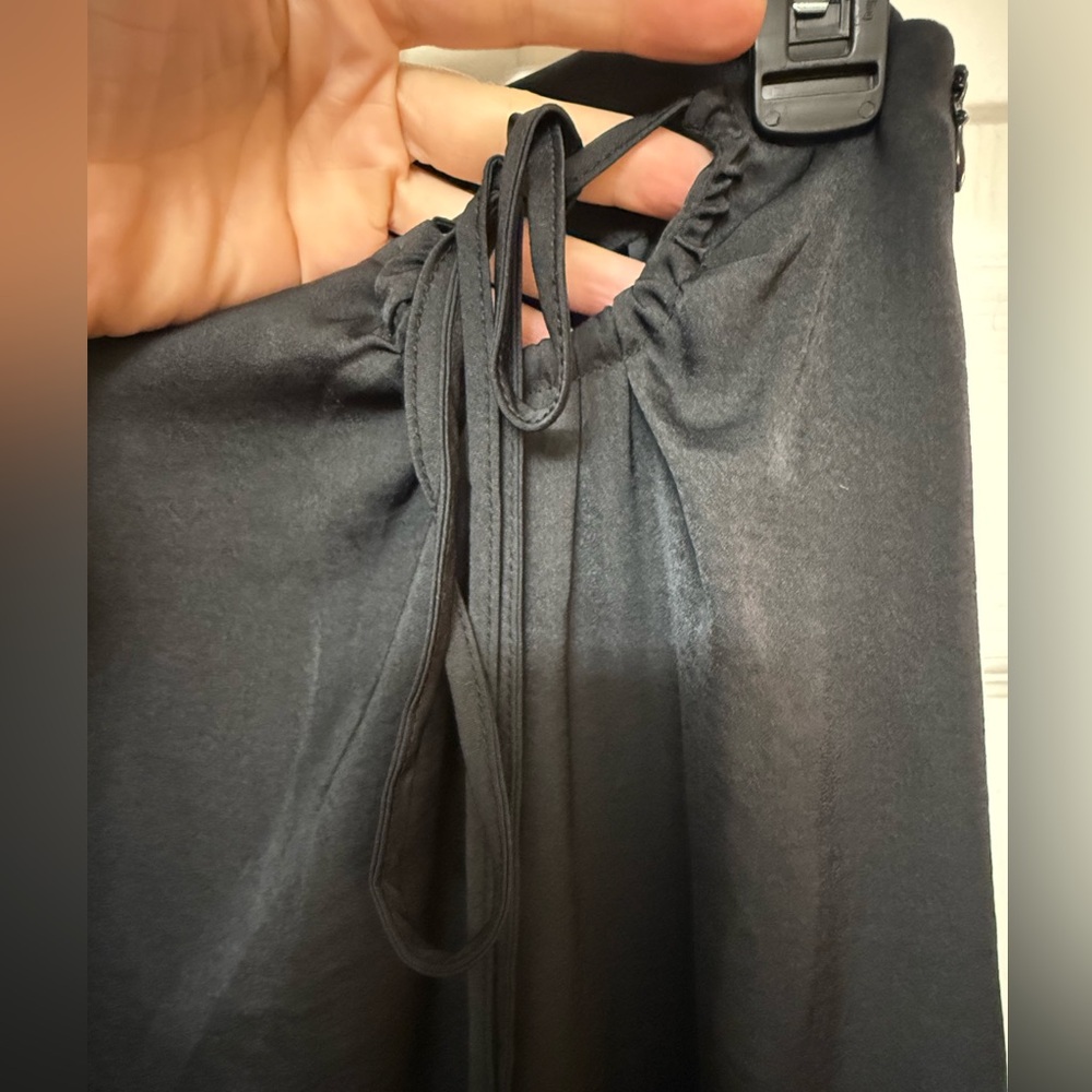 Forever 21 Black Maxi Skirt Ladies Small - Picture 4 of 6